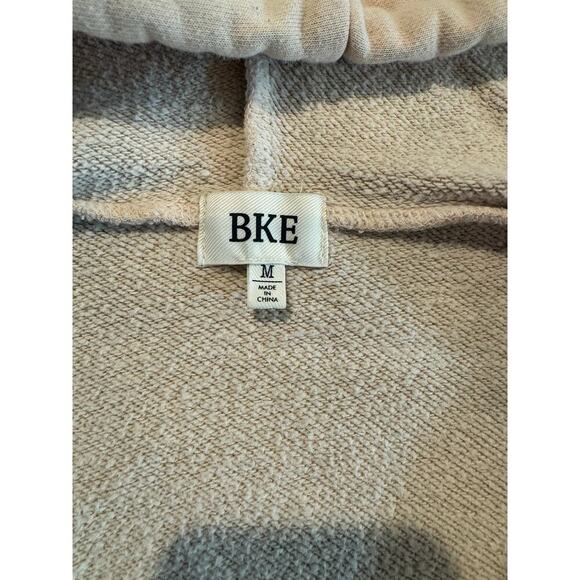 BKE by Buckle Women’s Medium Hoodie Sweatshirt Colorblock 1/4 Zip Pullover - Picture 2 of 5